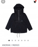 サイトを拝見して欲しいなと思った商品はANORAK/INDIGOです😀パーカーだしコーディネート考えやすそうだなと思い選びました(*｀･&omega;･)ゞ#tassac #assacdenim &hellip;のInstagram画像