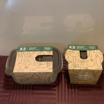 新居完成まで後2ヶ月🤩﻿﻿家具や家電など﻿色んな物が気になる中、﻿﻿おしゃれなキッチンを作るべく﻿食器や保存容器もチェ〜ック✅﻿﻿写真に映る落ち着いたブラウンカラー&hellip;のInstagram画像