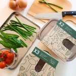 【LOHACO限定】電子レンジ対応 スマートフラップ 保存容器を使ってみました💡...作り置きおかずや、食品の保存にもぴったりなLOHACO限定の保存容器。フタの中央に取り付け&hellip;のInstagram画像