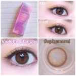 ヴィオレットブランシュカラーはエフェメールです💓裸眼よりもほんの少し黒目が大きく見えるけどほとんど変わらないレベルでナチュラルにつけられます✨どちらかというと裸眼も&hellip;のInstagram画像