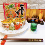🎎雛まつり🎎ちらし寿司作ってみました✨﻿﻿﻿今日、３月３日は雛まつり💖﻿﻿﻿今回は簡単に混ぜるだけの﻿デーブルランドさんの﻿五目ずしの素✨を使って﻿作ってみました。&hellip;のInstagram画像