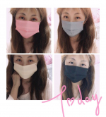 最近のお気に入りのマスクは、上品な艶色マスク『スパンレース不織布カラーマスク』💞スパンレース製法の不織布を使用することで上質な「艶」と「発色」のマスクになっているの💫素敵～💖不&hellip;のInstagram画像