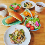 🍝おうちランチ🍝*ぎふ日吉高原の米パスタ(生パスタ)を使ってのランチです🍝*もちもち太麺の米パスタなので、クリーム系にしようと思っていました🌿昨夜『ごま豆乳の牡蠣鍋』を食べたの&hellip;のInstagram画像