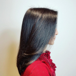 #美容室ヘアカラーとヘアカットSALONS高槻駅前店@esalongroup にて　ルビオナカラー+カット春ということもあり、わたしの肌色にあうブラウンとピンクをオリジ&hellip;のInstagram画像