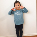 モニター@nissen_kids_official 様の綿100% プリント長袖Tシャツお試しさせて頂きました😊シンプルなのでたくさん着回せそうです😊着心地も良さそう♪娘も&hellip;のInstagram画像