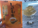 .@gyokuroen 玉露園様の「しょうが湯」をお試しさせて頂きました☺️1袋目はそのまましょうが湯に🍵飲みやすくてホッとする味✨2袋目はゼラチンで「しょうが湯ゼリー」を&hellip;のInstagram画像