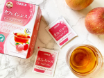 育児の合間のリラックスタイム🍎こちらは日東紅茶様からいただいたカフェインレスのピーチ&アップルティーです✨袋から取り出した瞬間香るピーチとりんごの甘〜い匂いに癒されます☺️🍑&hellip;のInstagram画像