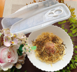『レンジで簡単パスタ用』&nbsp;レンジで簡単にパスタを茹でる事が出来る&nbsp;『レンジで簡単パスタ用』は、パスタだけではなく野菜やソーメンなど簡単調理出来るから主婦には、とても嬉しいです😆💖&hellip;のInstagram画像