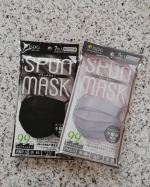 SPUN MASK（スパンマスク）スパンレース不織布カラーマスクを使っています✨*今回はグレイ/ブラックの2色を🤗*スパンレース製法の不織布なので、不織布っぽくなく、上品な艶感があり好みな見た&hellip;のInstagram画像