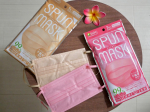 .【SPUN MASK】ISDG 医食同源ドットコムさんのスパンレース不織布カラーマスク 7枚入を使ってみました😊布マスクは可愛いデザインもあるし、今なら不織布＋布マスクが効果があると&hellip;のInstagram画像