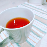 TIGER様【プレミアムルイボスティー】丁寧に手書きのお手紙で頂きました！ありがとうございます💕まだ朝は肌寒いのでホットで☕濃いめの味わいで茶葉をしっかり楽&hellip;のInstagram画像