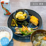 #がくごはん干し海老とししゃもで、カルシウム強化メニューの朝食カルシウムはクエン酸と一緒に摂ることで吸収率UP🦴なので、南蛮漬けにしました！汗と一緒にカルシウムも失われ&hellip;のInstagram画像