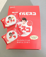 .とっても可愛いビスコ👦写真、文字、スタンプが自分で選べるからオリジナルのビスコが作れる𓍯我が子はこれを機にビスコデビュー𓅮パクパク食べてた❤︎袋は勿体なすぎて捨て&hellip;のInstagram画像