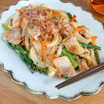 【めんたい焼きうどん】友人のお母さんにいただいた明太子でめんたい焼きうどんを作りました。野菜とお肉は冷蔵庫&冷凍庫のメンバーたちを総動員！⚘⚘⚘⚘⚘⚘⚘⚘⚘⚘⚘⚘⚘⚘⚘⚘⚘⚘&hellip;のInstagram画像