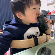 「恵方巻き初体験」▶ごはん彩々「お米を食べている笑顔写真」募集！/第２弾の投稿画像