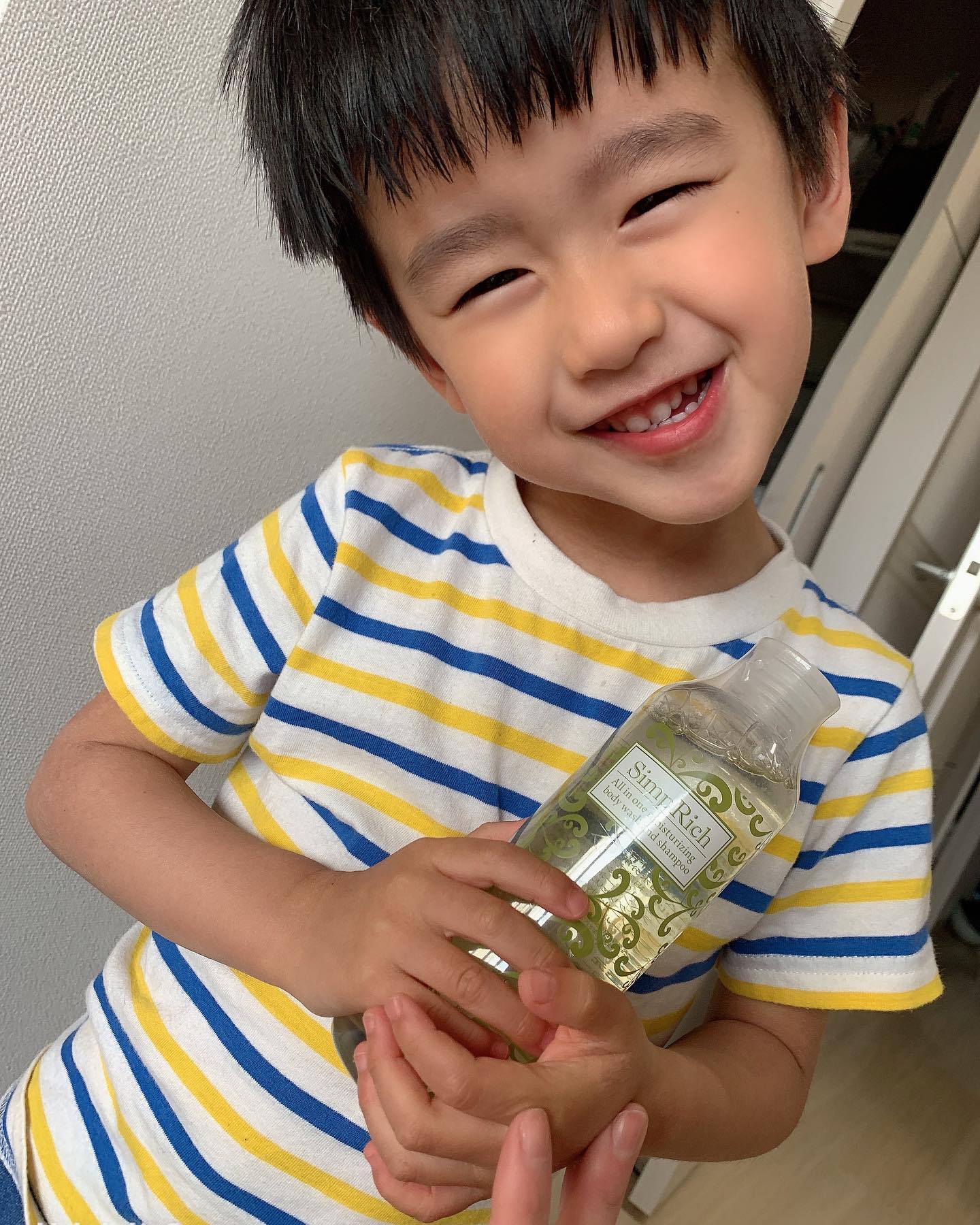口コミ投稿：最近すぐ嫌々言う彼に、頭から爪先までぜーんぶ洗えるオールインワンソープを🥺💓..時…