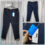 エウルキューブ（eur3）の人気アイテム #シルエット美人デニム から接触冷感が登場✨ストレッチがきいたデニムは履いたときの、ひんやりが心地いい✨股上が深めで、屈んだときにお尻が後ろにいき&hellip;のInstagram画像