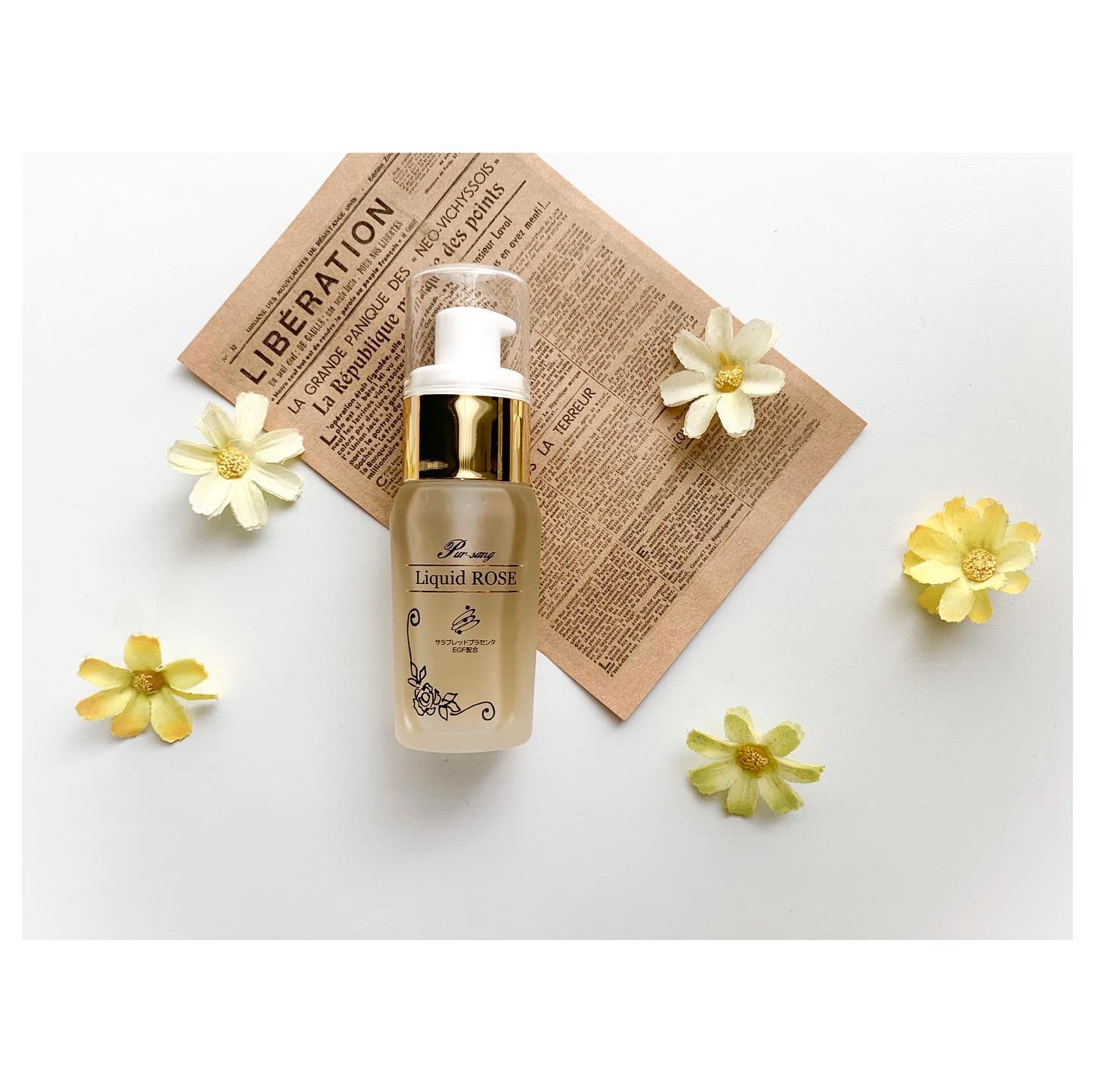 口コミ投稿：﻿﻿﻿☑︎ プラセンタローズ美容液 🌹𓈒◌﻿﻿﻿この美容液に含まれるプラセンタは、﻿ナノレベ…