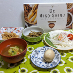 更年期太りのダイエッターなのに食べるのが大好きと言う矛盾の中医師と共同開発したダイエット味噌汁と言われる【Dr.味噌汁】を試してみました。★サイリウムハスク・黒生姜・GLP-1・乳酸菌&hellip;のInstagram画像
