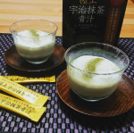 .抹茶青汁プリン？ 抹茶青汁ムース？「おいしさ」と「飲みやすさ」にこだわった #極上宇治抹茶青汁#京都宇治 の #老舗茶店 の #抹茶 にビタミン ミネラル豊富な #大麦若葉 と食&hellip;のInstagram画像