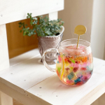 これは去年のゼリーサイダーです✨キラキラカラフル子供達も喜んで他やつです💕お天気いい日が続いてて気持ちいい😌暑い日はこう言うの欲しくなる‼️＊梅雨じゃないみたい！と、思ってたら&hellip;のInstagram画像