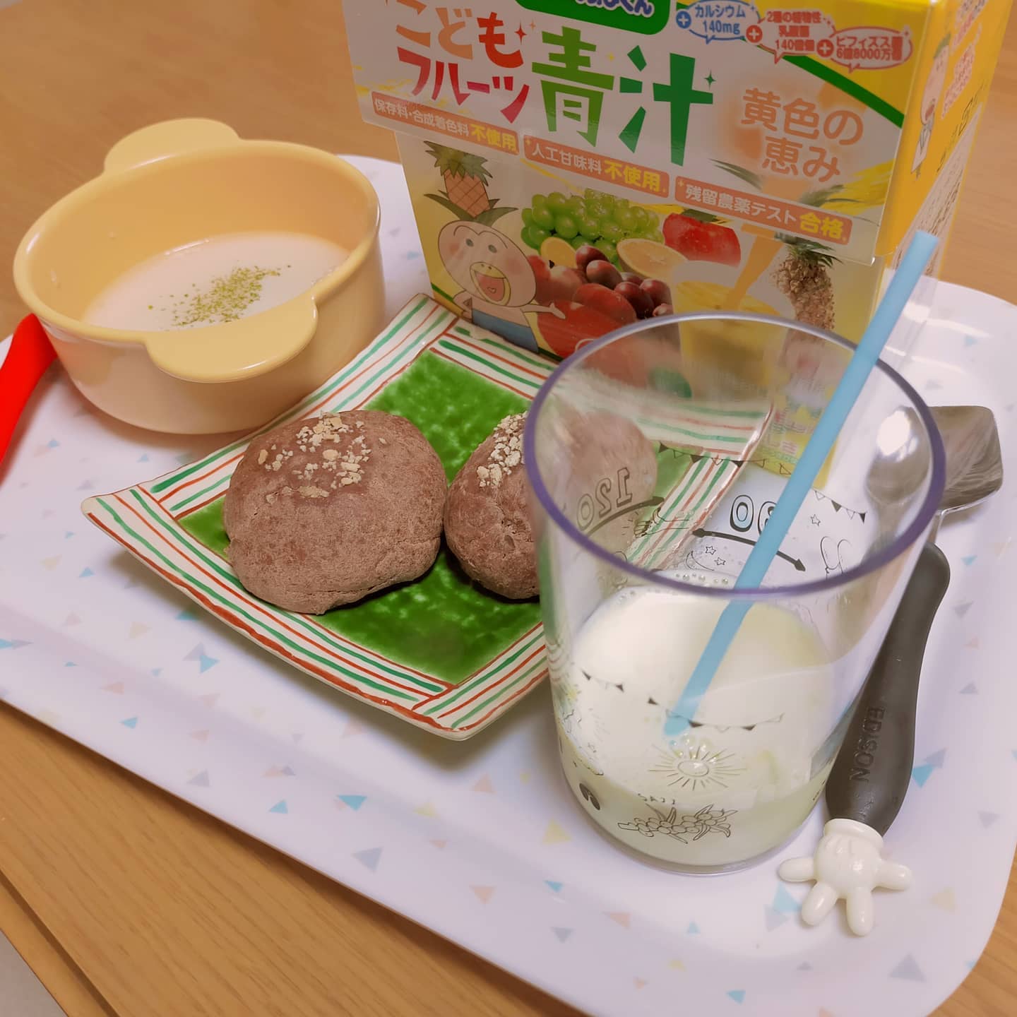 口コミ投稿：**息子と作ったスコーンで朝ごはん☀️.°じゃがいもポタージュも一緒に( ⁎ᵕᴗᵕ⁎ )(昨日…