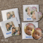 ‪𓂃𓈒໒꒱‪𓏸みんなのバッジっていうアプリでバッジと磁石作ってみた︎︎（◜𖥦◝ ）注文して次の日に届いた🤣はやすぎ🤣🤣すばるとあゆむのやつはおばあちゃん二人にプレゼ&hellip;のInstagram画像