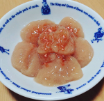 2020.05.30今日のおやつは片栗粉でフルーツわらびもち😊プルプルの食感といちごみるくの風味が美味しかった🎵 #今日のおやつ #手作りおやつ #お菓子作り #わらびもち #フルーツわらびもち &hellip;のInstagram画像