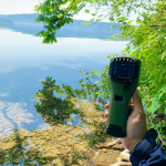 【THERMACELL】肌に薬剤をつけずに簡単虫よけ！マットに含まれる成分を加熱、揮散することで、アウトドアの天敵である虫を忌避する空間を作り上げます！.十和田湖に釣りへ行ってる旦那様より&hellip;のInstagram画像