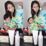 Enjoy home time with my family👨&zwj;👩&zwj;👧⭐️Hair remover that can be used by parents and children✨Child&hellip;のInstagram画像