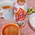 モニプラでモニター当選しました！とろける味噌。常温保存OK！！！すごくいい。とってもいい。手抜きこそ知恵である。お湯に入れるだけで味噌汁になる&hellip;。お湯に入れるだけタイプのワカメやあ&hellip;のInstagram画像