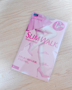 スリムウォークの着圧ストッキングを使ってみました🙏✨..寝る時はスリムウォークの着圧レギンスを毎日愛用しています！そのスリムウォークの着圧ストッキングがあるということで前から気になっていた&hellip;のInstagram画像