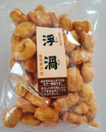 🍘おやつ🍘もち吉　浮渦もち吉のおせんべいが好きで、近くにお店もあるので福袋も今年は購入したし、こどもも好きなので良く購入しています😃今日の浮渦ははじめて食べる😋厳選した&hellip;のInstagram画像