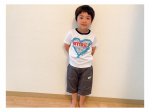＊ニッセン『６分丈ツイルパンツ🩳』商品番号：VTU0119B0006 ⁡息子👦🏻身長:97cm着用サイズ:110cm⁡丁度良いサイズで動きやすくワッペンが可愛いです&hellip;のInstagram画像