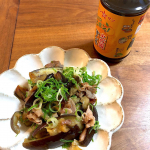 ☆ モニター当選　☆ デコポンのポン酢ポン酢好きにはたまらないおいしさでした❤ ナスと豚肉の生姜ポン酢炒めにしました。デコポンの甘酸っぱい良い香りです。酸っぱ過ぎずで、とて&hellip;のInstagram画像