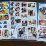 モニプラさんでモニターに選んで頂きました✨スマホの写真でシールが作れる【みんなのシール】さん😊こないだ行った大井川のトーマスや新しい幼稚園の写真などをシールにしました❗シートの大きさが結構&hellip;のInstagram画像