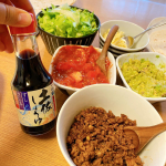 ✳︎✳︎✳︎ ✳︎✳︎✳︎ ✳︎✳︎✳︎ ✳︎✳︎✳︎ ✳︎✳︎✳︎✨当選報告✨正田醤油株式会社さまから土佐しょうゆをいただきました☺️週末の遅めの朝食でよくやるタコスミートの隠し&hellip;のInstagram画像