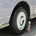 ・【リンレイ ウルトラハードコーティング タイヤ用】・車のタイヤって、何かしていますか？わたしは今まで一切何もしてこなかったのですが、タイヤの保護＆ツヤ出し剤を初めて使&hellip;のInstagram画像