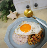 #北海道玄米雑穀 を使って今日は炊飯器で炊くバージョン&rarr;ガッパオ　#メスティン　で炊くバージョン&rarr;#キャンプ飯で楽しんでみました(◍&bull;ᴗ&bull;◍)❤白米との割合を変えてみましたが、この&hellip;のInstagram画像