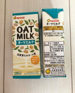 【当選商品】マルサンのオーツミルクです。初めてのオーツミルクはどんな味なんだろう？と、まずはそのまま味見してみたらほんのりした甘味と香ばしい風味が良いです。牛乳をプラスしてカフェオ&hellip;のInstagram画像