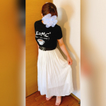 ニッセンの楊柳スカートお試しさせて頂きました🥺❤️ふわふわのシルエットが涼しげで着回しやすいです🥰ロング丈、マキシ丈の2種類から選べるのも嬉しい😍#ニッセン #niss&hellip;のInstagram画像