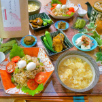 ✎&lrm;𓂃𓈒𓏸&hellip;&hellip;&hellip;&hellip;&hellip;&hellip;&hellip;&hellip;&hellip;&hellip;&hellip;&hellip;&hellip;&hellip;&hellip;&hellip;&hellip;&hellip;&hellip;&hellip;&hellip;&hellip;&hellip;&hellip;&hellip;&hellip;५✍⋆*≫ご紹介❤⋆⋆〖 8月3日(夜)の#まりんちごはん 〗.✪ カニ味噌とししとうの焼き飯✪ のどぐろかきたまスー&hellip;のInstagram画像