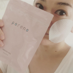 大きさが頬にベスト⭐️ ＃ピーリングパッドポアノ ＃poreno 朝洗顔のかわりに、パッドで拭きつつ、そのまま貼って水分補給できるの楽〜😘サイズが個人的にほっぺに貼るのにちょうどいいです💖美容&hellip;のInstagram画像