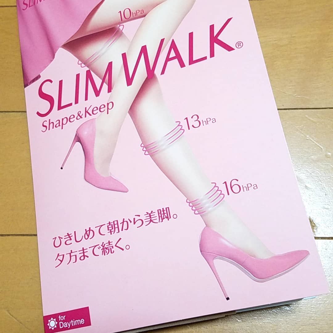 口コミ投稿：#スリムウォーク #SLIMWALK #着圧ストッキング #シェイプアンドキープ #monipla #pip…