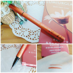 7月15日より、PLAZAで販売を開始された「ルミアグラス　スキルレスライナー」の限定カラー✨「テラコッタブラウン」の使用感想です🎶スキルレスライナーの特徴は、ライン崩れを防ぐ独自処方&hellip;のInstagram画像