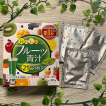『おいしいフルーツ青汁』アップルマンゴー味.乳酸菌と酵素が入ったフルーツ味の青汁です。国産大麦若葉に、乳酸菌200億個・植物発酵エキス75種・21種の野菜入り。..水とよく&hellip;のInstagram画像