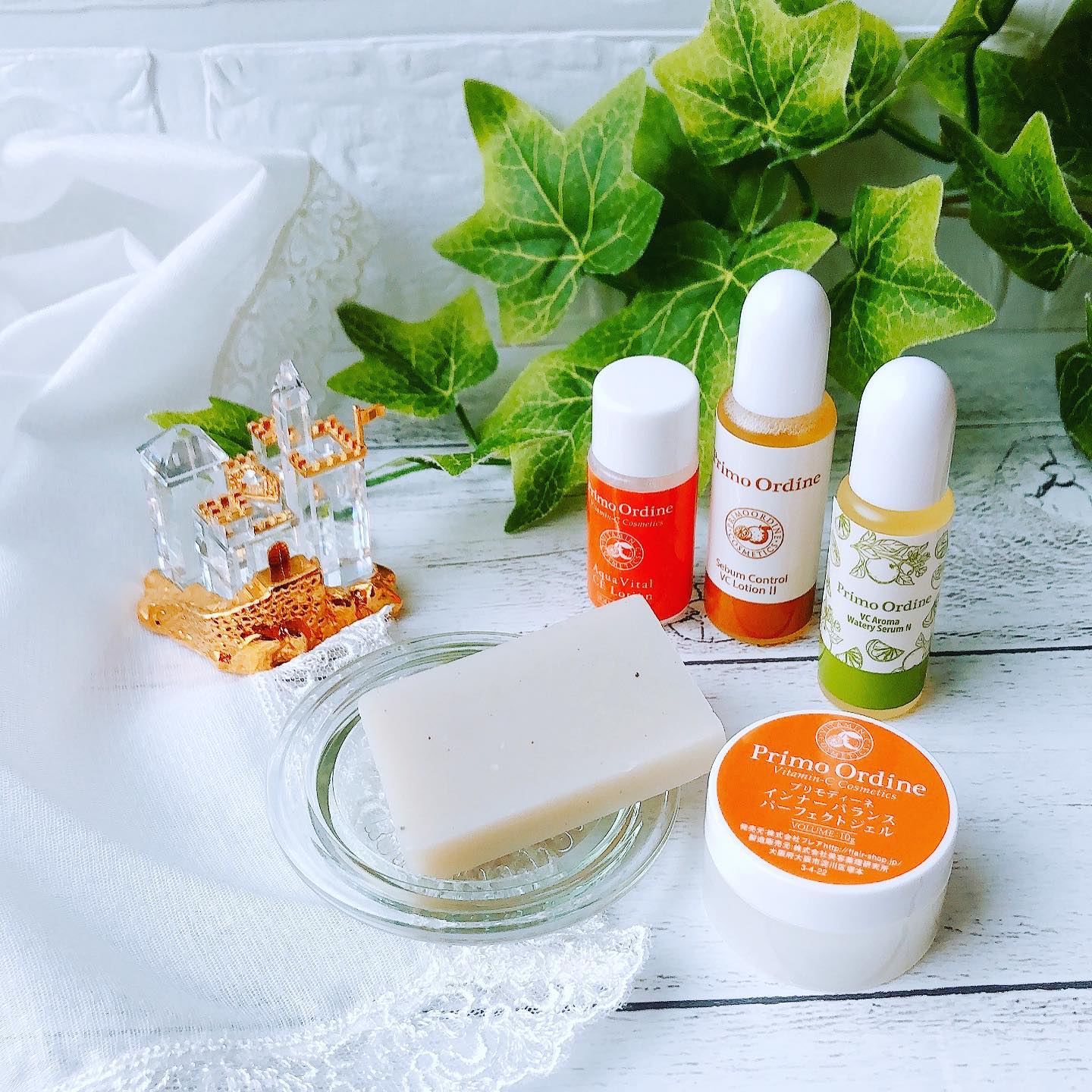 口コミ投稿：プリモディーネ Primo Ordineの高濃度ビタミンC化粧水スターターセット✨数週間使って…