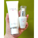 #ソエラ #クレンジングジェル 🎶#クレンジング はローズマリーの香りで、香りの強さは程よく鼻が痛くないです🤗ジェルは馴染ませると、即ウォータリー⛲️メイクと馴染ませると、ロー&hellip;のInstagram画像