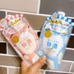 モニプラファンブログさんより、はい！みるく特濃 クリームウォッシュとクリームパックをお試しさせていただきました✨⁡青とピンク色の可愛らしい牛柄のパッケージ🐮💓⁡✨クリームウォッシュ✨&hellip;のInstagram画像