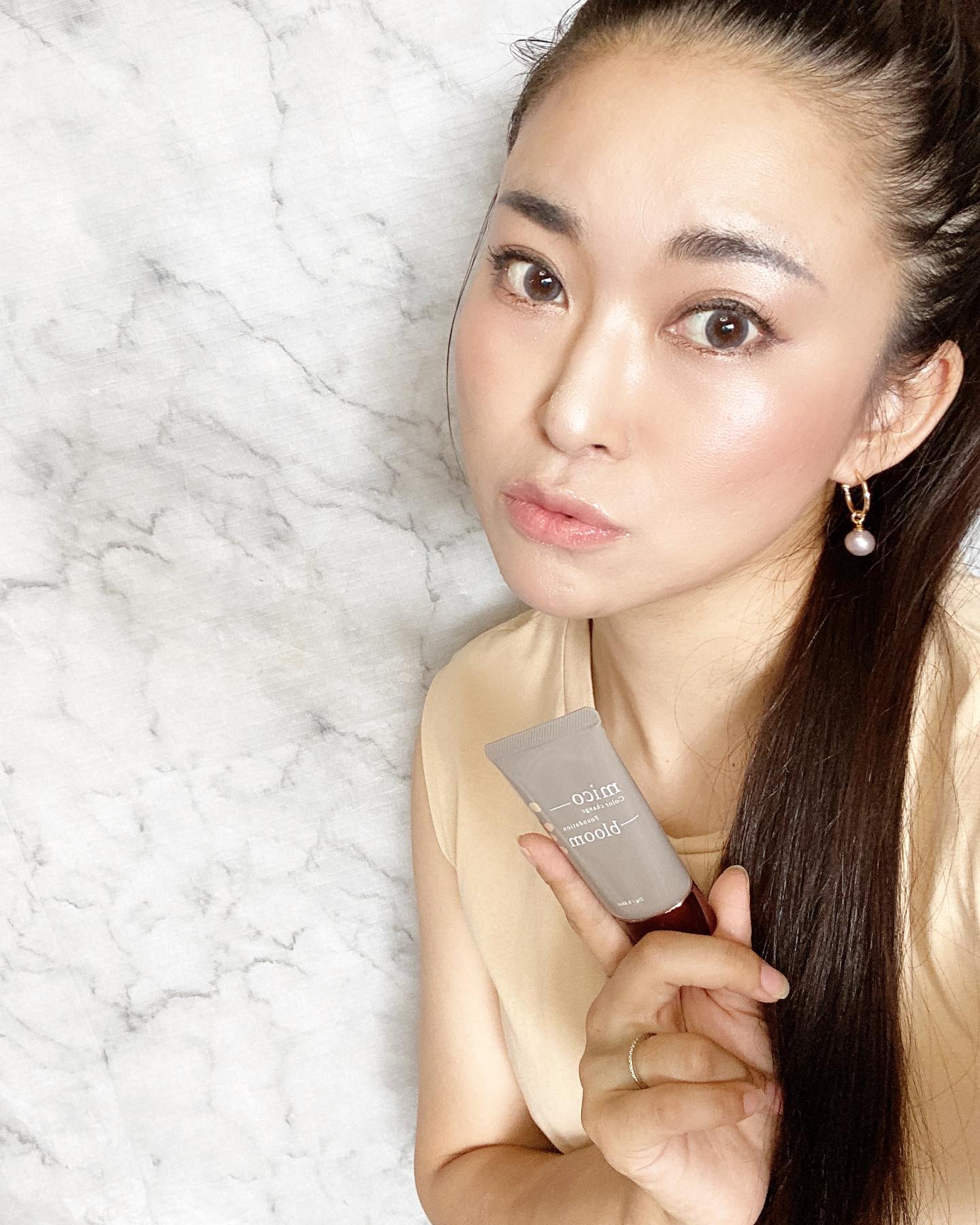 口コミ投稿：自分色に変わるファンデ！こんにちはスキンケア、サプリ大好き５児ママゆかこですこ…